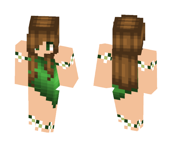 Nature Girl - Girl Minecraft Skins - image 1