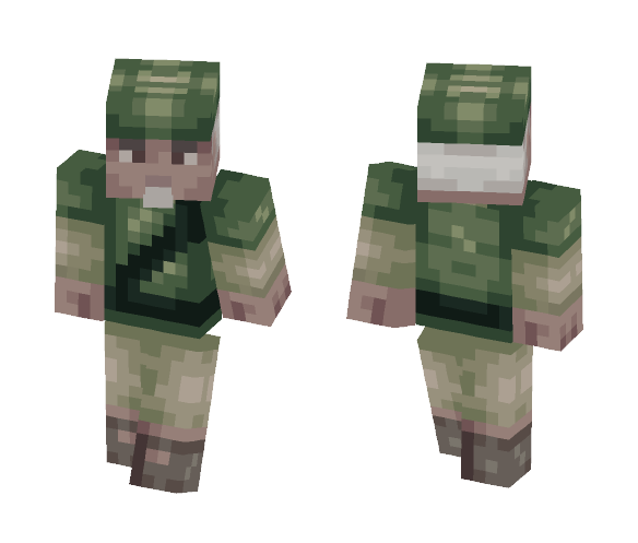 Cabbage Man - Male Minecraft Skins - image 1