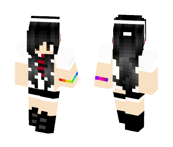 idk school girl? - Female Minecraft Skins - image 1