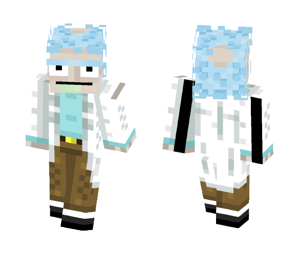 Rick Sanchez (Rick and Morty) - Male Minecraft Skins - image 1