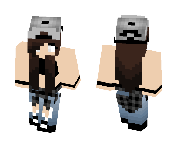 Ally Casual - Female Minecraft Skins - image 1