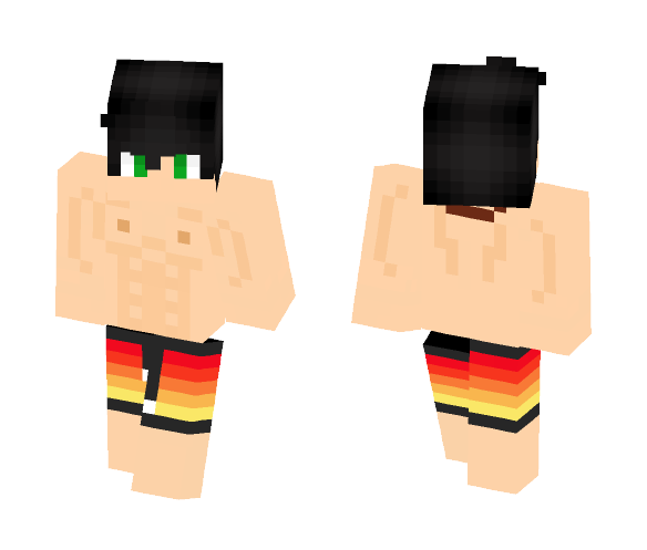 Swimming V2 - Male Minecraft Skins - image 1