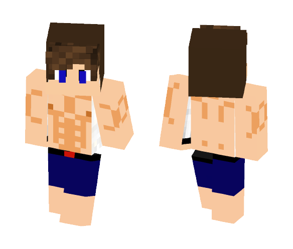 Swimming - Male Minecraft Skins - image 1