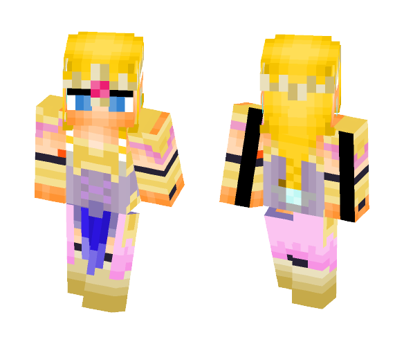 Princess Zelda Hyrule Warriors - Female Minecraft Skins - image 1