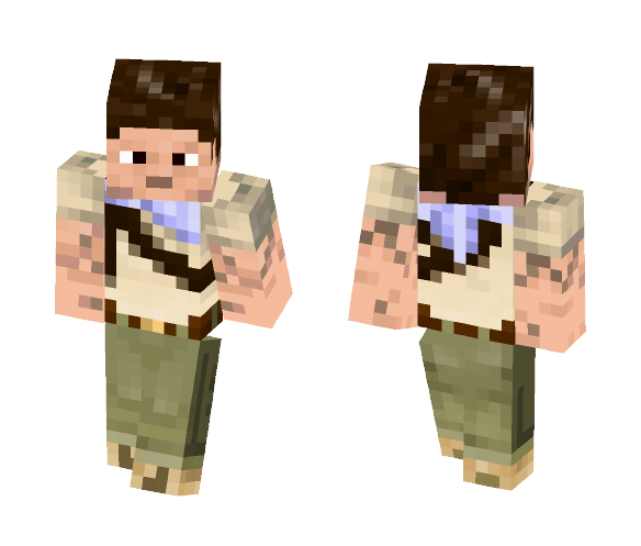 Nathan Drake | Uncharted 3 - Male Minecraft Skins - image 1