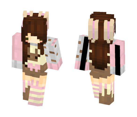 neapolitan bunni - Female Minecraft Skins - image 1