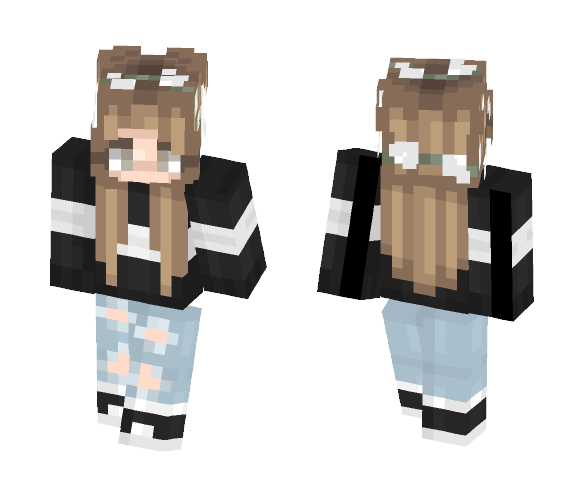 kinda loving this ♡ - Female Minecraft Skins - image 1
