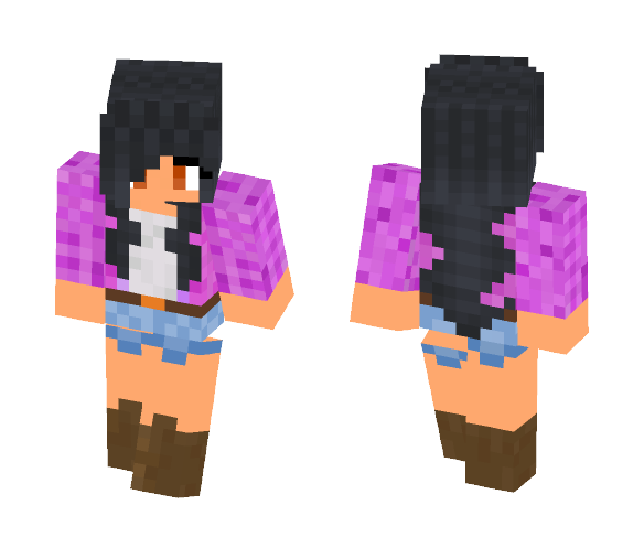 Aphmau Camping - Female Minecraft Skins - image 1