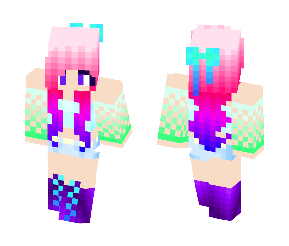 Bubblegum Baylee - Female Minecraft Skins - image 1