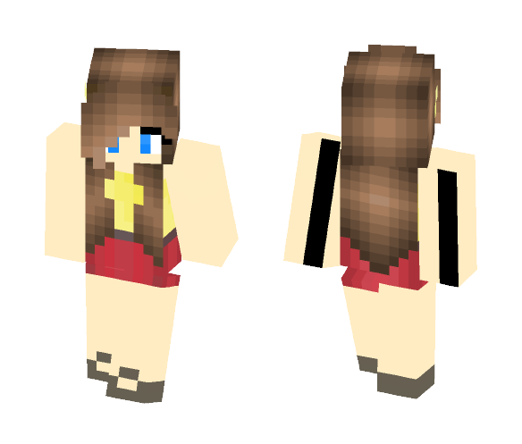 Reene Twin 1 - Female Minecraft Skins - image 1
