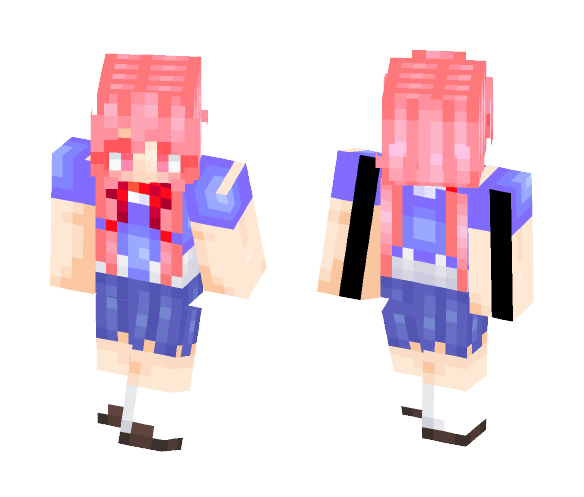 Gasai Yuno (我妻 由乃) -Riidesu - Female Minecraft Skins - image 1