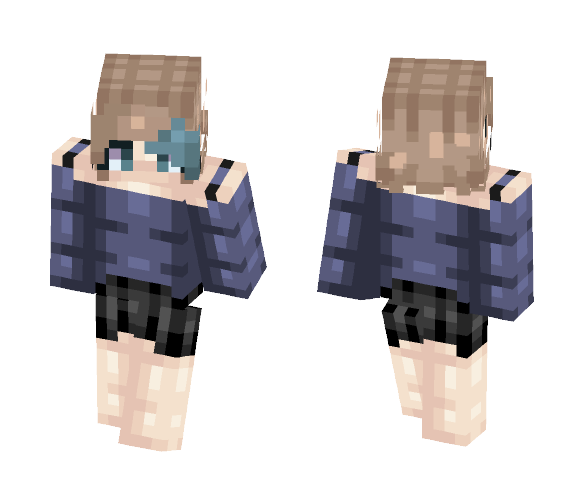 I`m Back | Awful skin >- - Female Minecraft Skins - image 1
