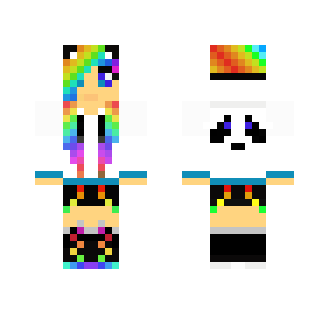 Rainbow girl