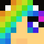 Rainbow girl - Girl Minecraft Skins - image 3