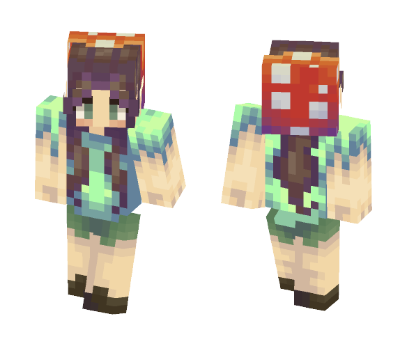 :3 | Forest Elf - Female Minecraft Skins - image 1