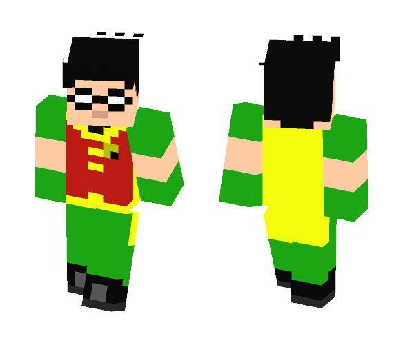 Robin(TEENTITANS) - Male Minecraft Skins - image 1