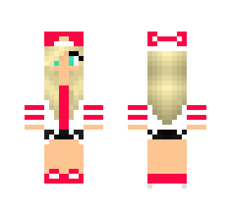 Pink or Red Girl - Girl Minecraft Skins - image 2