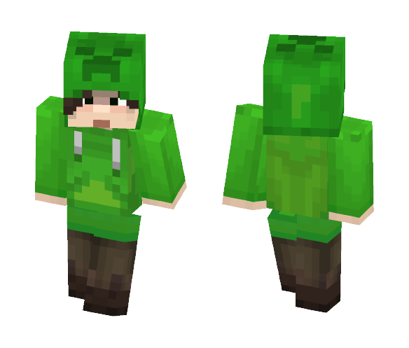 A remake and a throwback {creeper} - Male Minecraft Skins - image 1