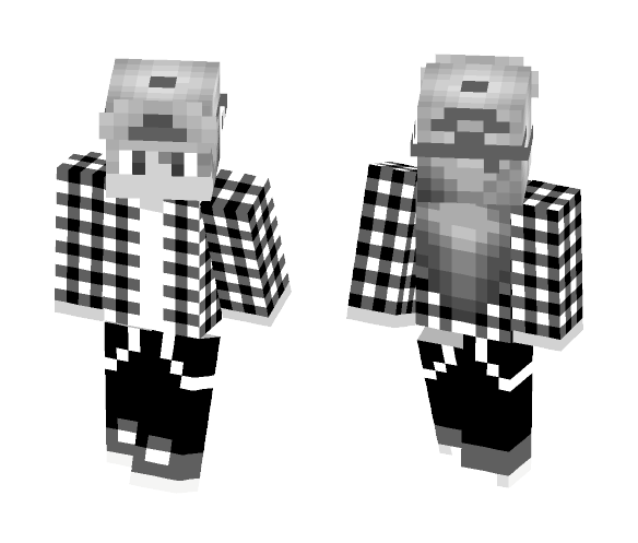grey - Male Minecraft Skins - image 1