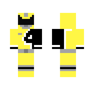 Power Rangers SPD yellow ranger - Male Minecraft Skins - image 2