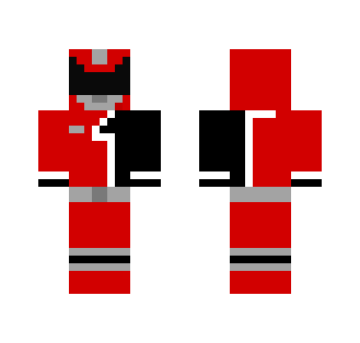 Pwet Rangers SPD red ranger - Male Minecraft Skins - image 2
