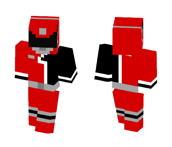 Pwet Rangers SPD red ranger - Male Minecraft Skins - image 1