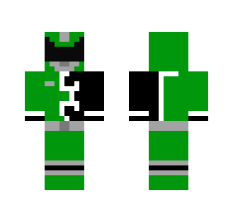 Power Rangers SPD green ranger - Male Minecraft Skins - image 2