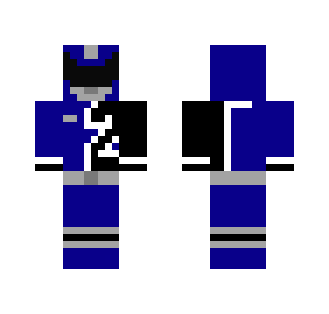 Power Rangers SPD blue ranger - Male Minecraft Skins - image 2