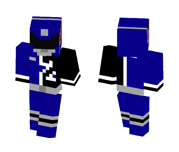 Power Rangers SPD blue ranger - Male Minecraft Skins - image 1