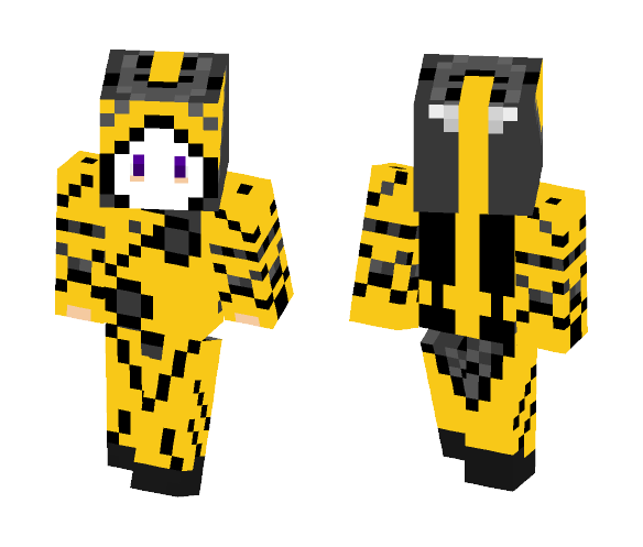 Gold Assassin - Male Minecraft Skins - image 1