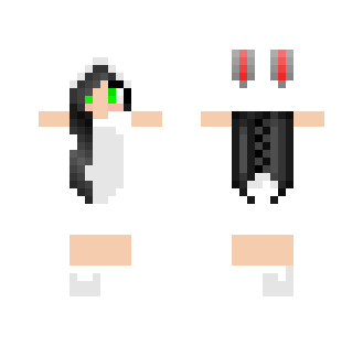 Bunny outfit - Female Minecraft Skins - image 2