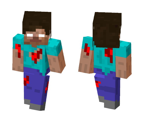 Deathly Herobrine - Herobrine Minecraft Skins - image 1