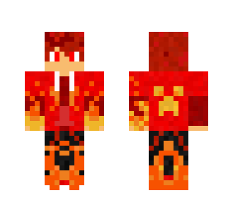 Fire Boy - Boy Minecraft Skins - image 2