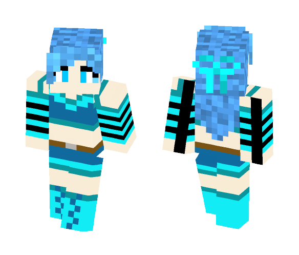 Claire the Musical Spirit - Female Minecraft Skins - image 1