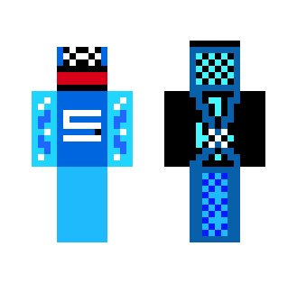 BlueRobot - Male Minecraft Skins - image 2