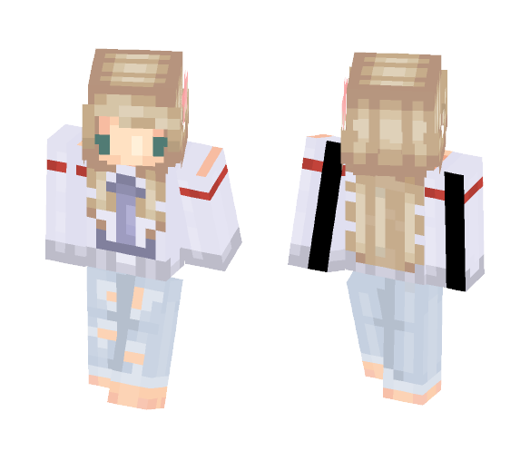A Wish to the Sea | New OC - Female Minecraft Skins - image 1