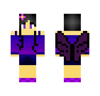 Purple Fairy - Female Minecraft Skins - image 2