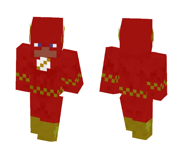The Flash (From DC Universe) - Comics Minecraft Skins - image 1