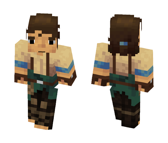 Oriental Adventurer (3D is better) - Male Minecraft Skins - image 1