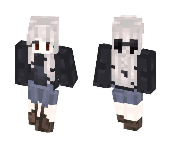 ~ [Ecelea] ~ The Lonely Vampire - Female Minecraft Skins - image 1