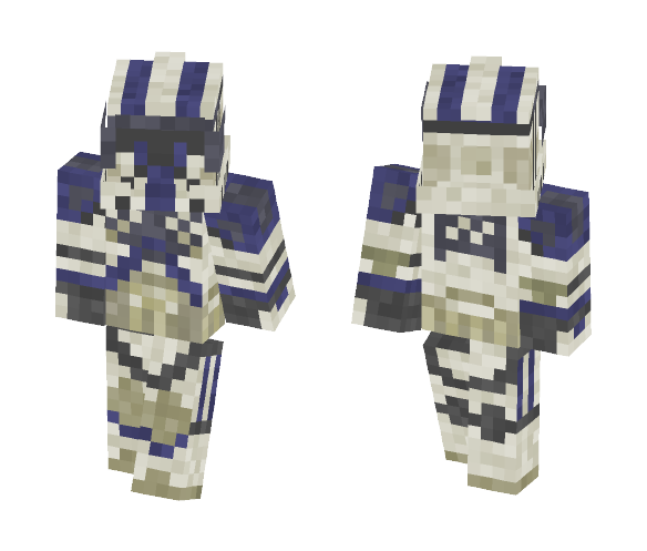 501st Clone Gunner STAR WARS III - Male Minecraft Skins - image 1