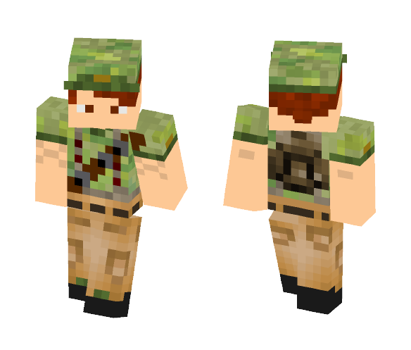 Veteran Soldier - Male Minecraft Skins - image 1