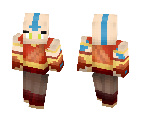 ATLA: Airbender Crazy - Male Minecraft Skins - image 1