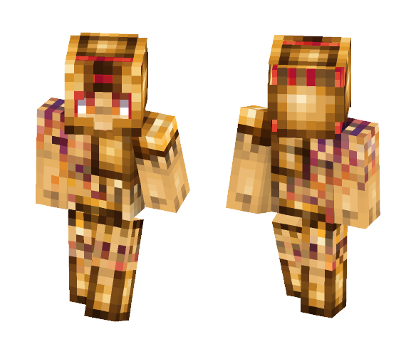 Light my gold - Male Minecraft Skins - image 1