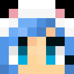 Blue Panda Girl - Girl Minecraft Skins - image 3