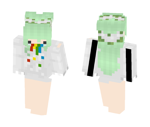 Snapchat Filter Girl - Girl Minecraft Skins - image 1