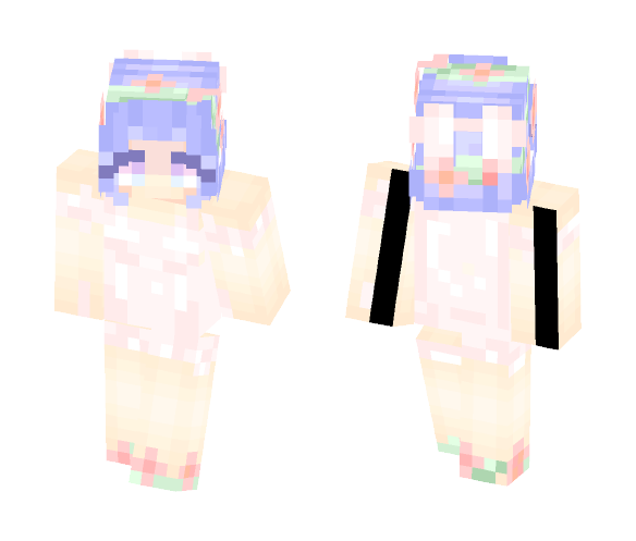 Flower Child ~SpaceMutt~ - Female Minecraft Skins - image 1