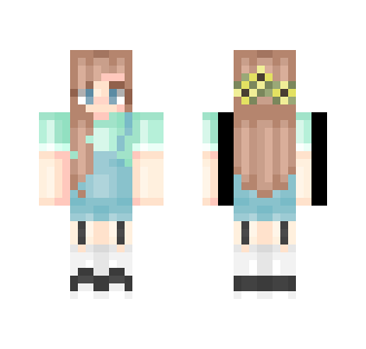 minty!! ♡ - Female Minecraft Skins - image 2