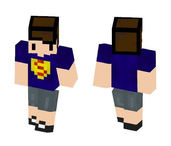 Super Kid - Male Minecraft Skins - image 1