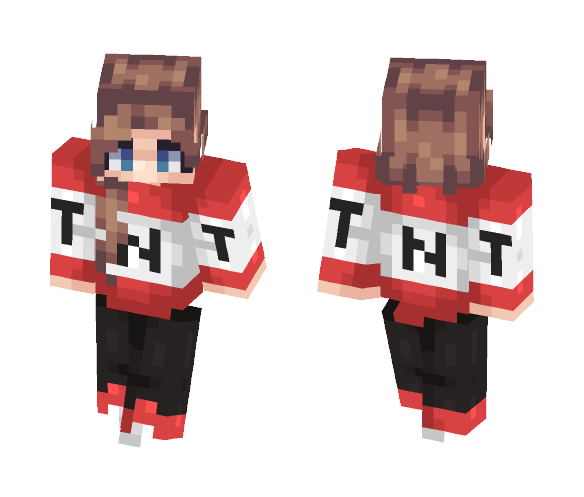 I Recommend Not To Trust Her... - Female Minecraft Skins - image 1